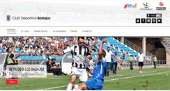 Desktop Screenshot of cdbadajoz.com